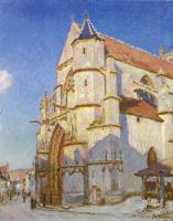 Sisley, Alfred - The Church at Moret